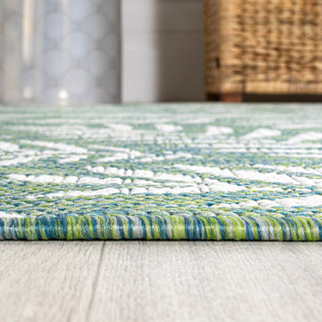 Nevis Palm Frond Indoor/outdoor Area Rug